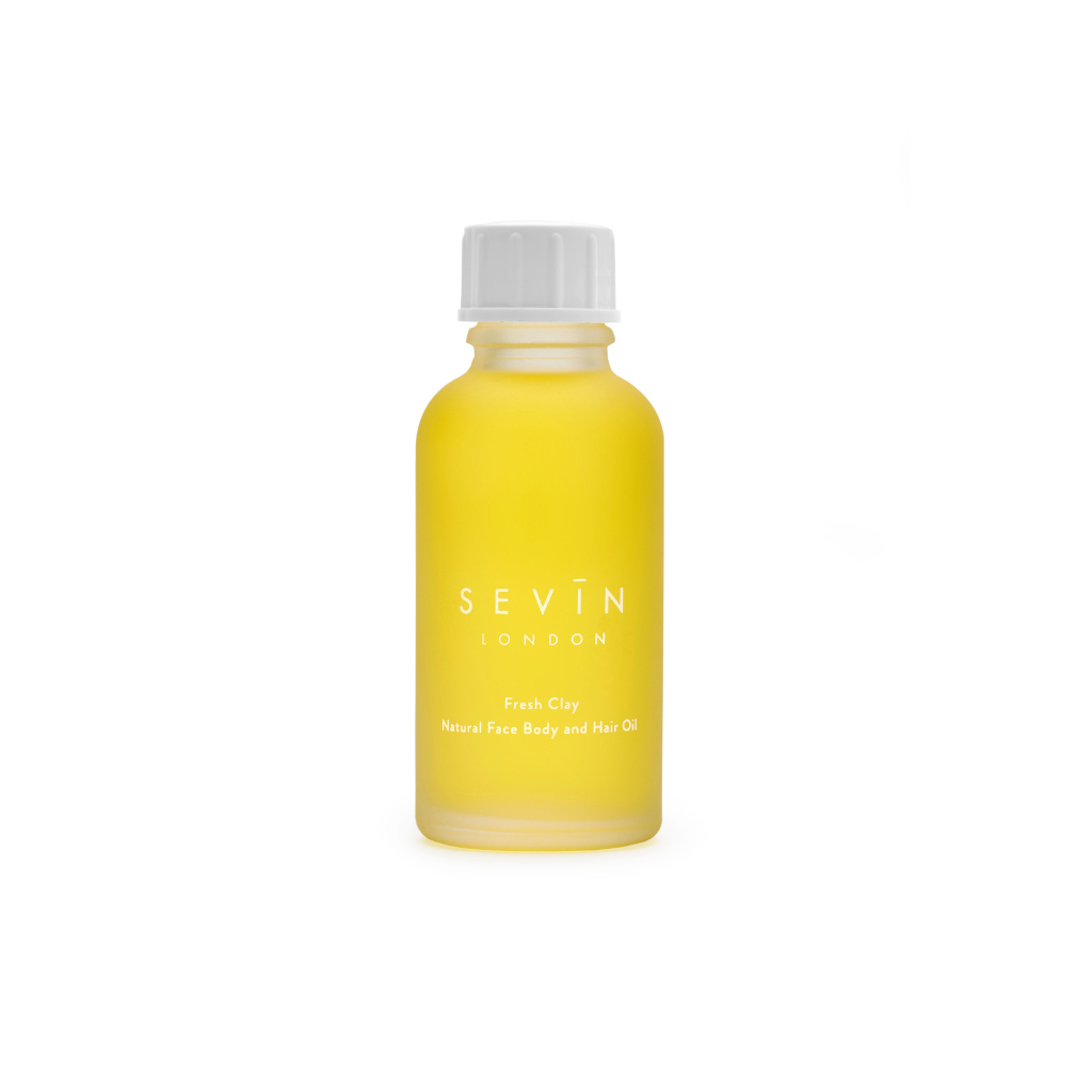 Sevin London FRESH CLAY FACE, BODY & HAIR OIL 30ml - ОЛІЯ ДЛЯ ОБЛИЧЧЯ, ТІЛА ТА ВОЛОССЯ